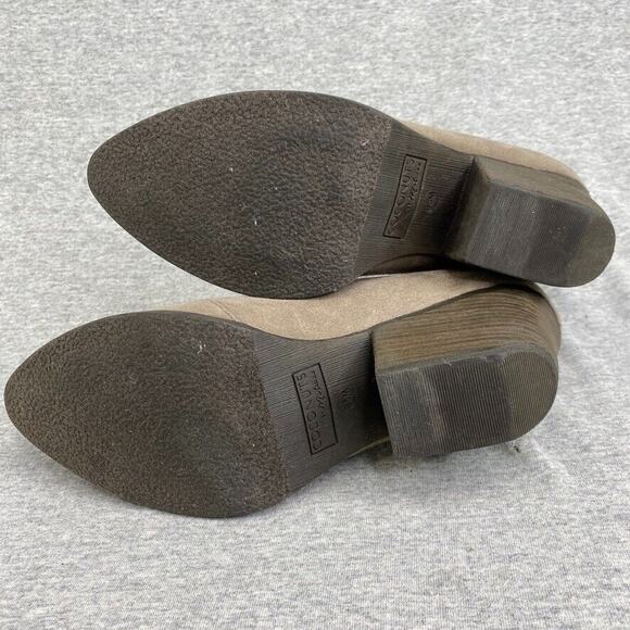 Coconuts by Matisse Booties Womens 8.5M Bamba Taupe Suede Ankle Boots Shoes - Picture 9 of 10